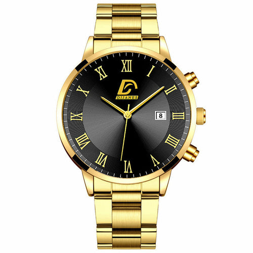 Stainless Steel Slim Calendar Watch, 9mm – view 11