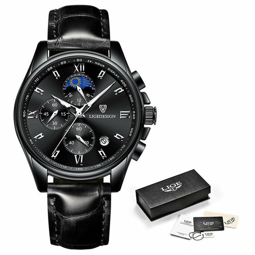 Three-Subdial Quartz Watch with Date Window – view 11