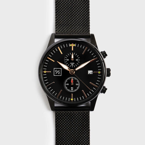 Stainless Steel Mesh-Band Watch, 43mm
