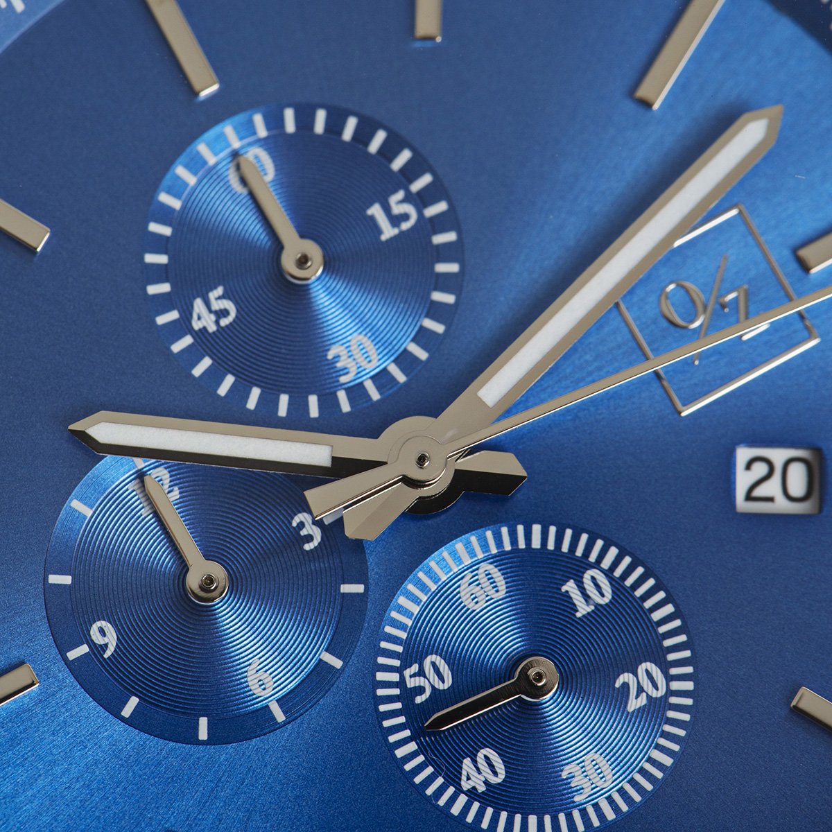 Japanese Quartz Chronograph Watch with Leather Strap – view 10