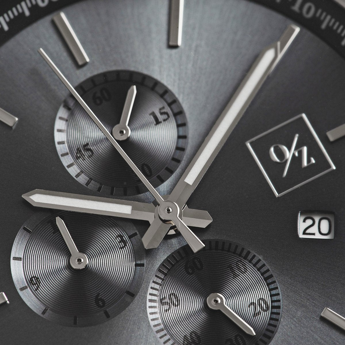 Japanese Quartz Chronograph Watch with Leather Strap – view 15