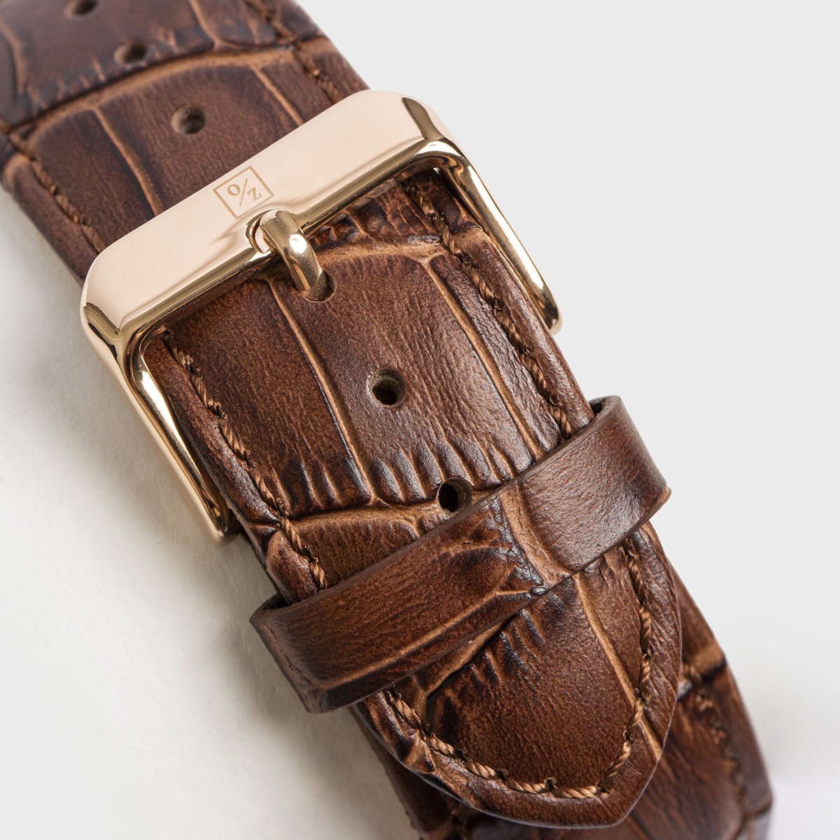 Japanese Quartz Chronograph Watch with Leather Strap – view 6