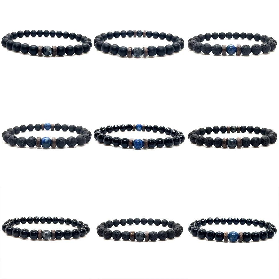 Lava Stone Chakra Diffuser Bracelet – view 6