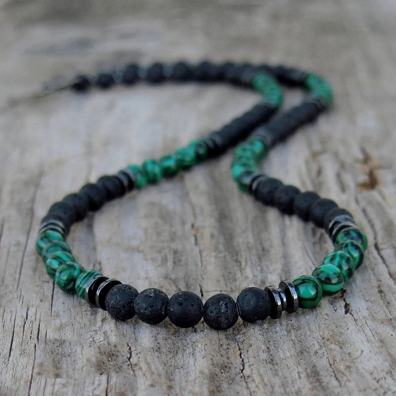 Tiger Eye and Black Onyx Beaded Choker Necklace – view 23