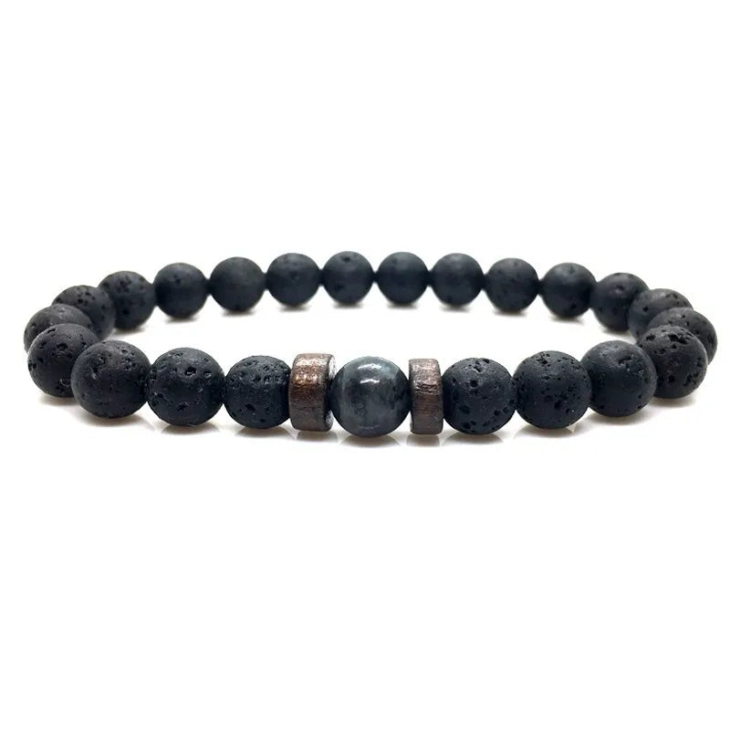 Lava Stone Chakra Diffuser Bracelet – view 19