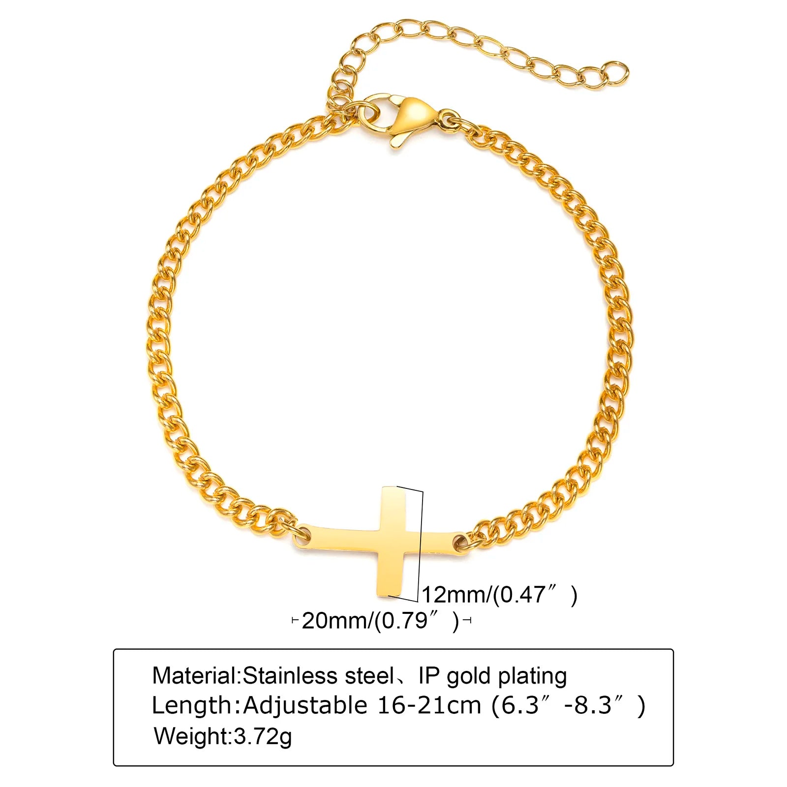 Geometric Chain Bracelet – view 11
