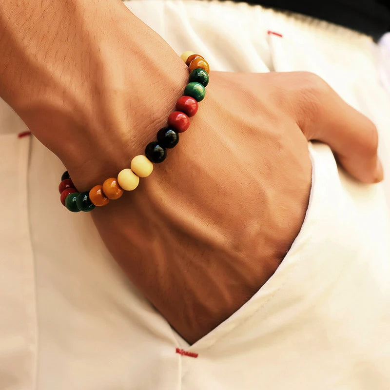 Lava Stone Chakra Diffuser Bracelet – view 5