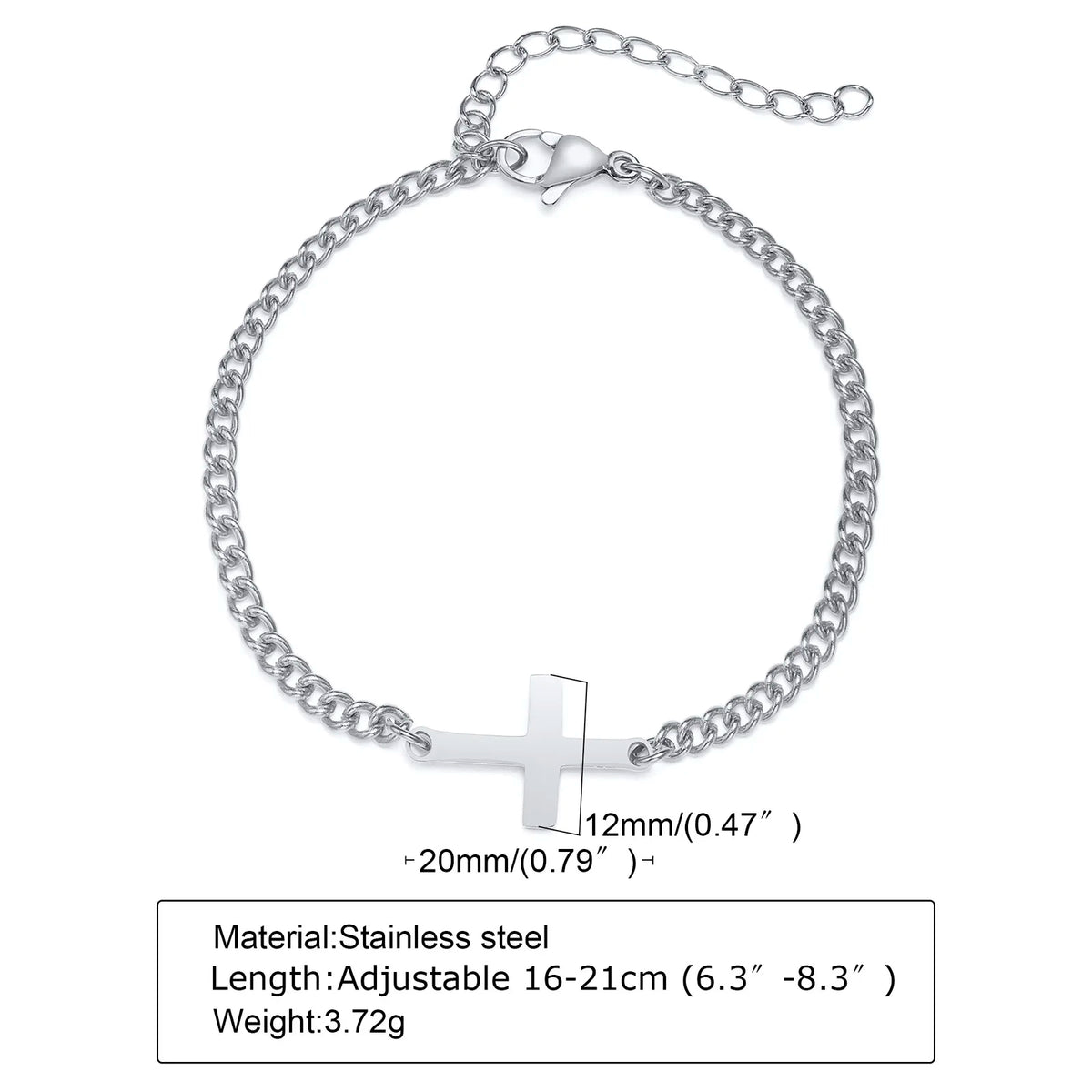 Geometric Chain Bracelet – view 12