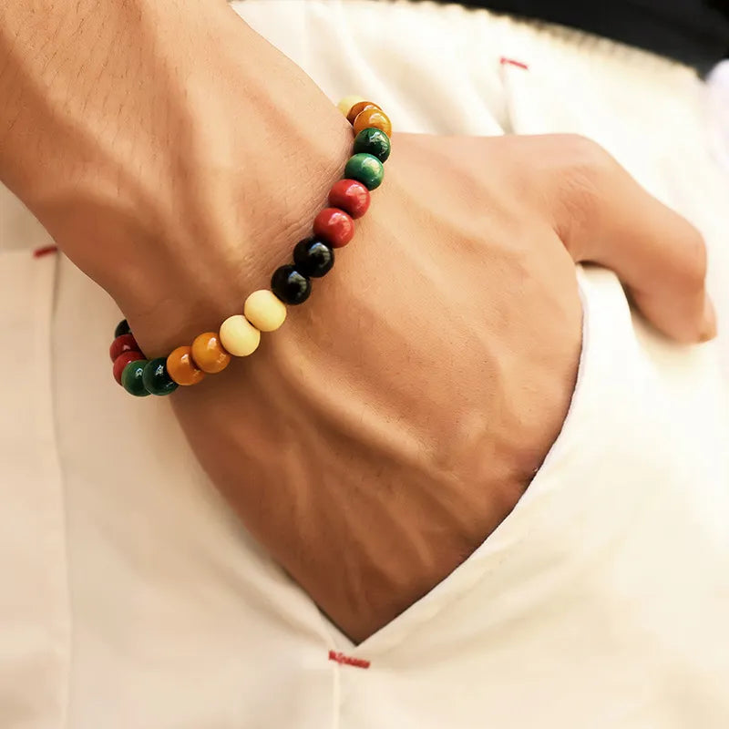 Lava Stone Chakra Diffuser Bracelet – view 9
