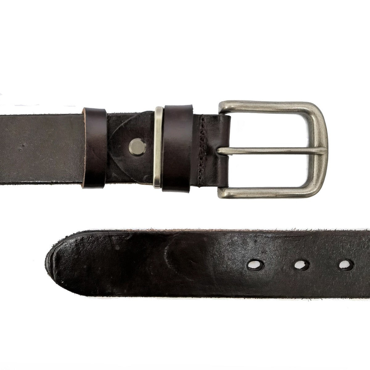Dark Brown Leather Belt – view 2