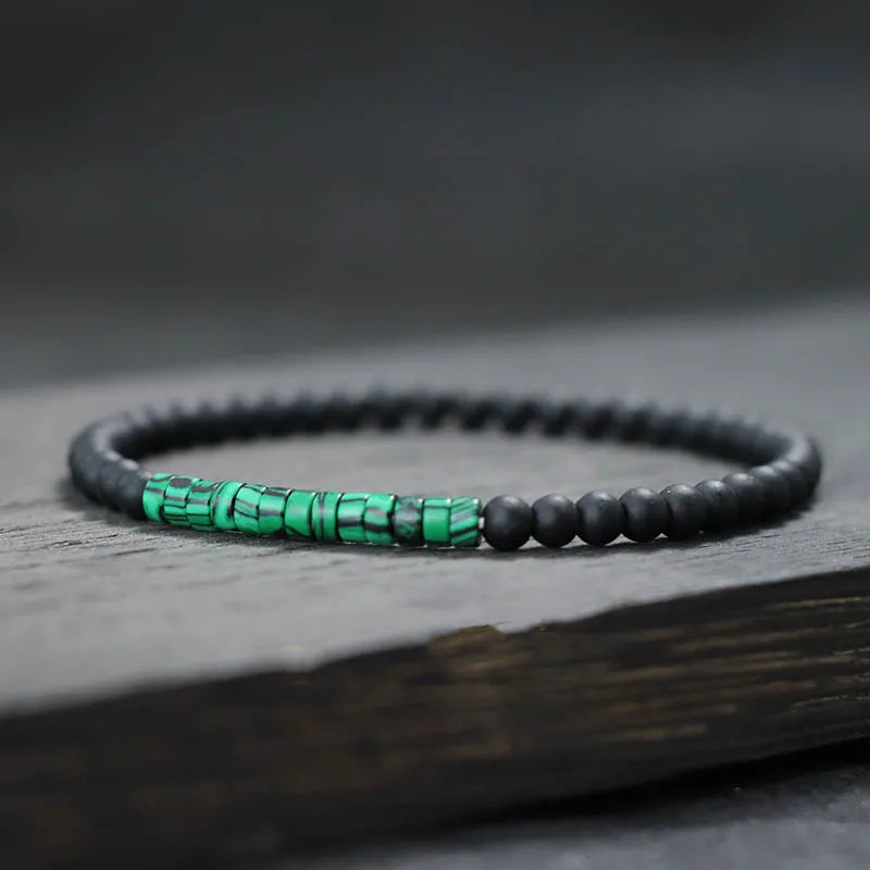 4mm Natural Stone Beaded Bracelet – view 11