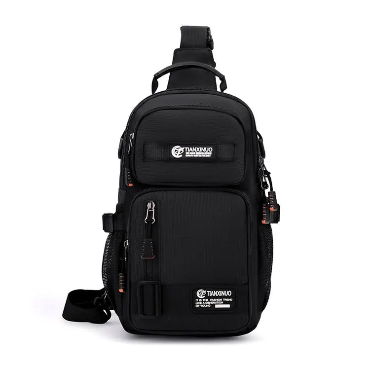 Nylon Crossbody Chest Bag – view 6