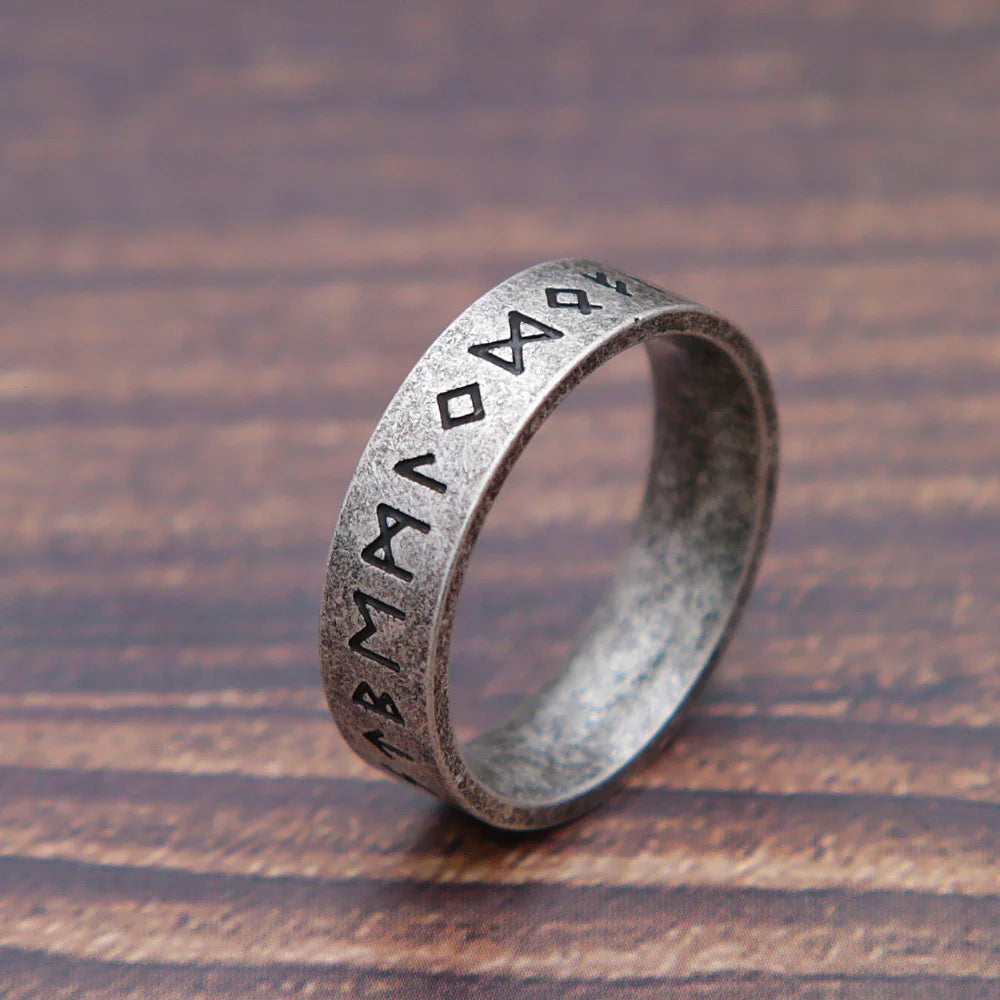 316L Stainless Steel Viking Rune Ring – view 14