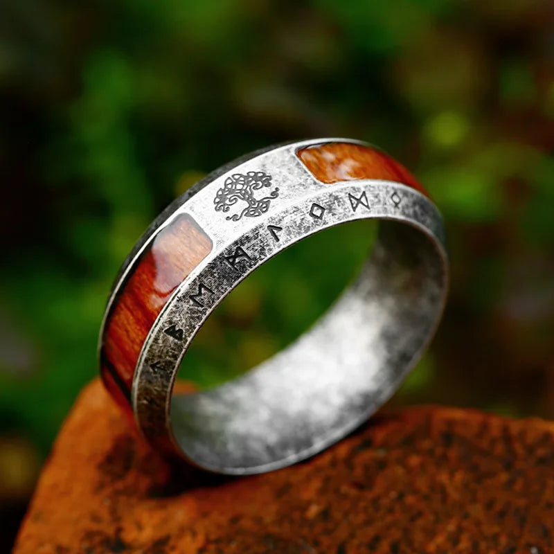 Stainless Steel Viking Celtic Ring – view 7