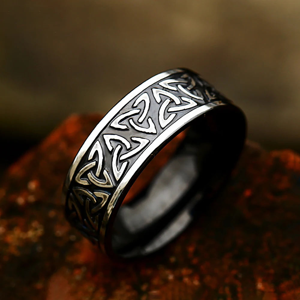 316L Stainless Steel Viking Rune Ring – view 35