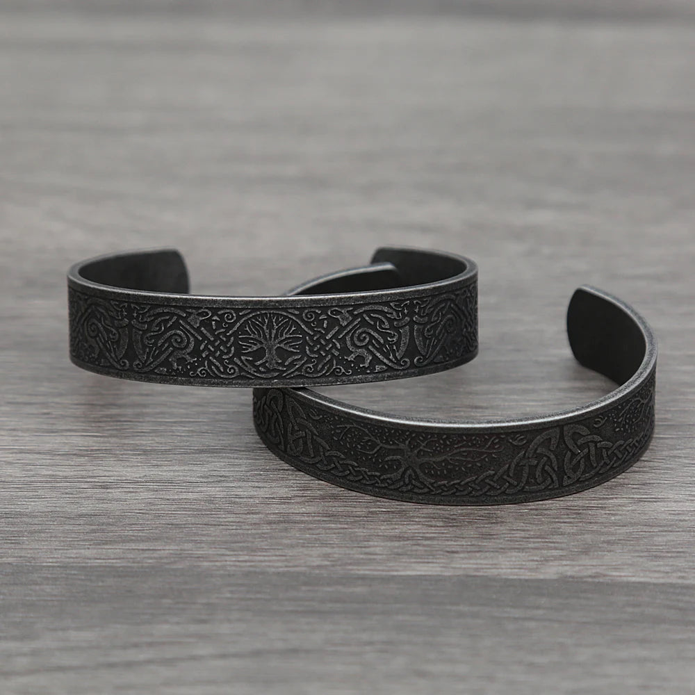 Viking Rune Tree of Life Bracelet – view 2