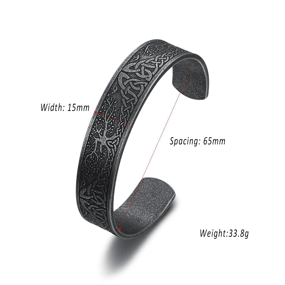 Viking Rune Tree of Life Bracelet – view 6