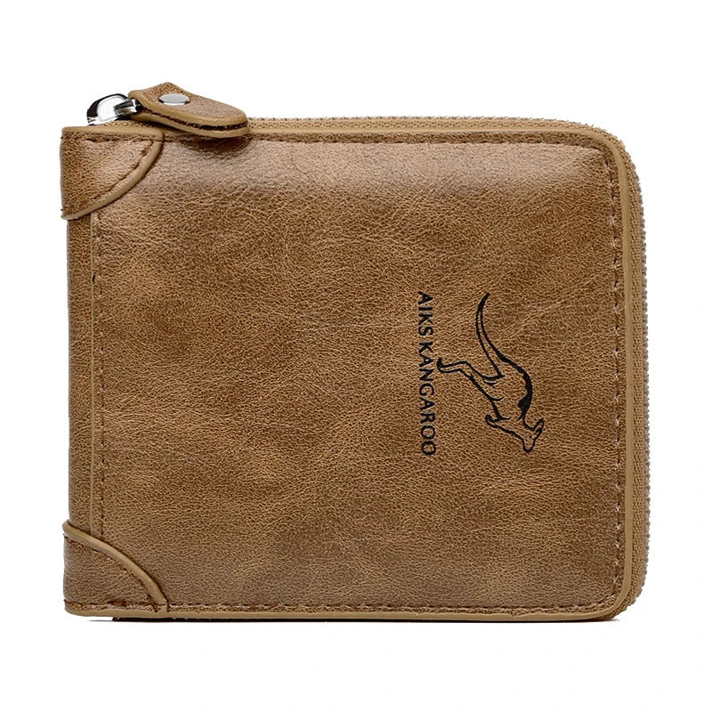 Leather Zip Wallet with Coin Pocket – view 5