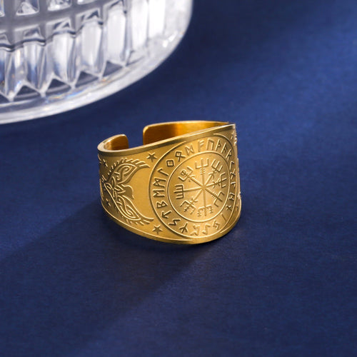 Vegvisir Compass Ring – view 10