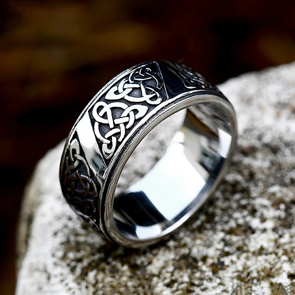 316L Stainless Steel Viking Rune Ring – view 29