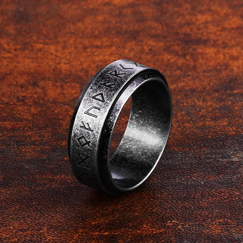 Stainless Steel Viking Celtic Ring – view 11