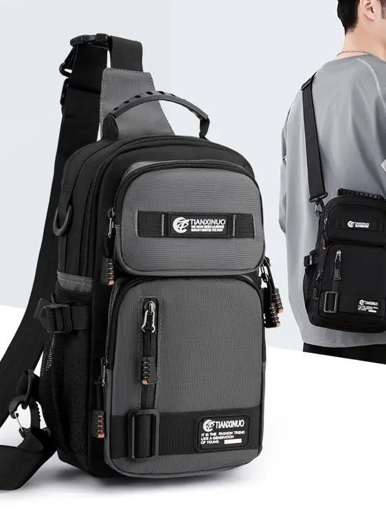 Nylon Crossbody Chest Bag