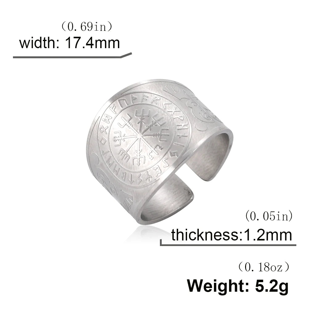 Vegvisir Compass Ring – view 6