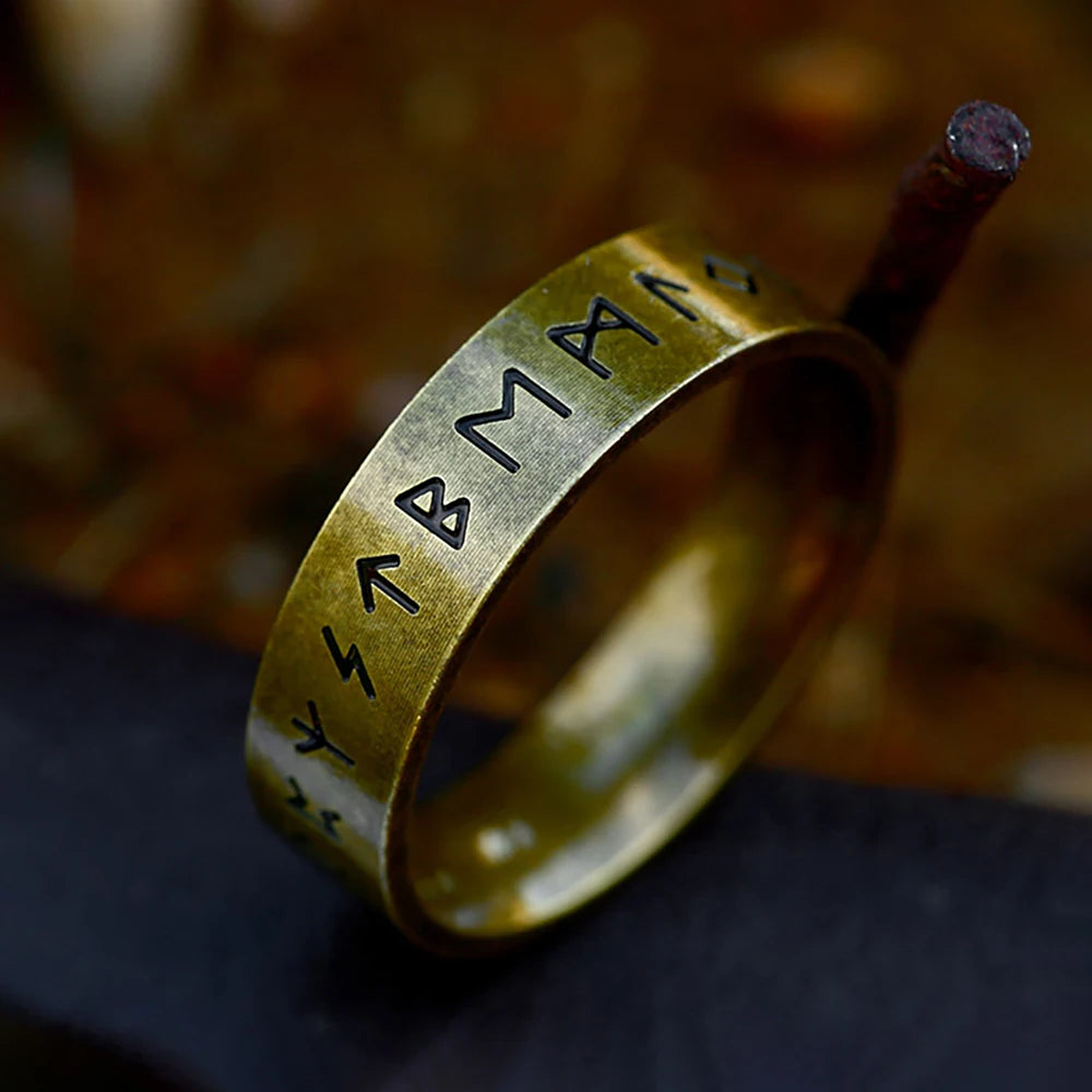 316L Stainless Steel Viking Rune Ring – view 37