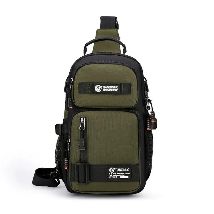 Nylon Crossbody Chest Bag – view 9