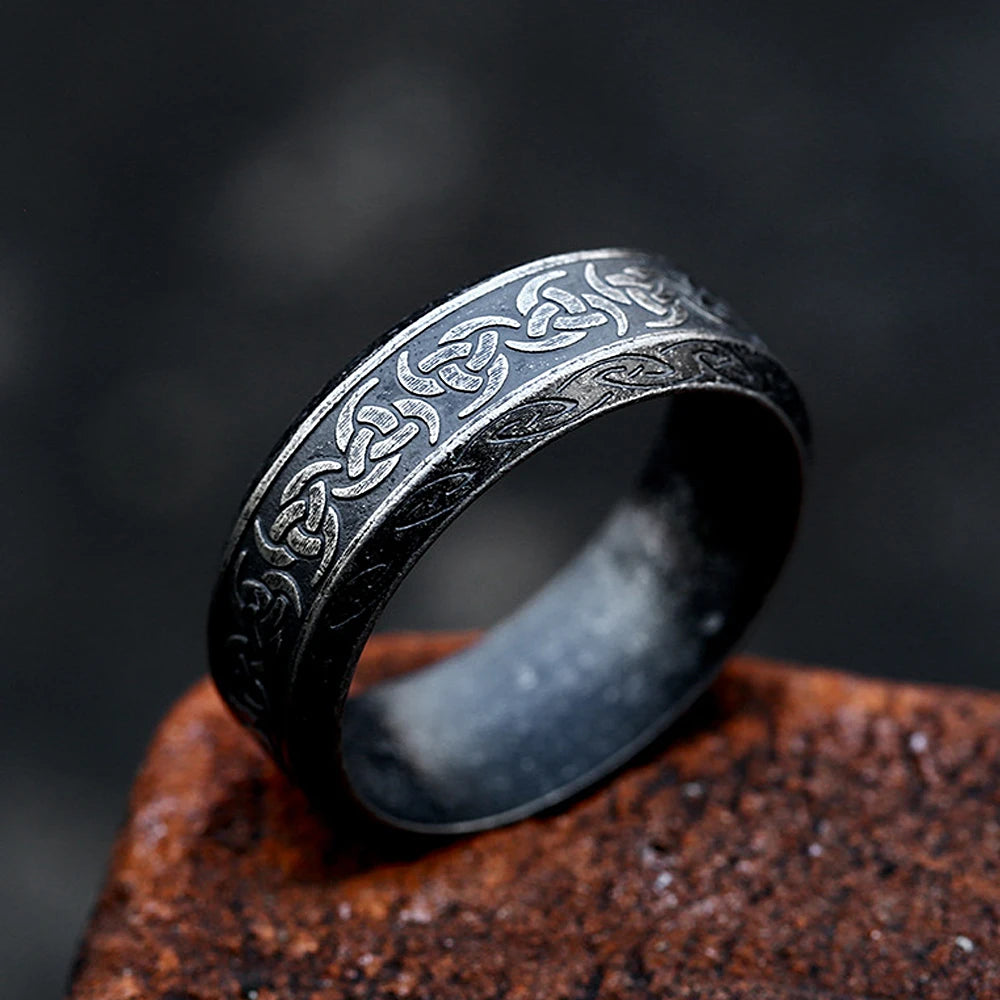316L Stainless Steel Viking Rune Ring – view 19
