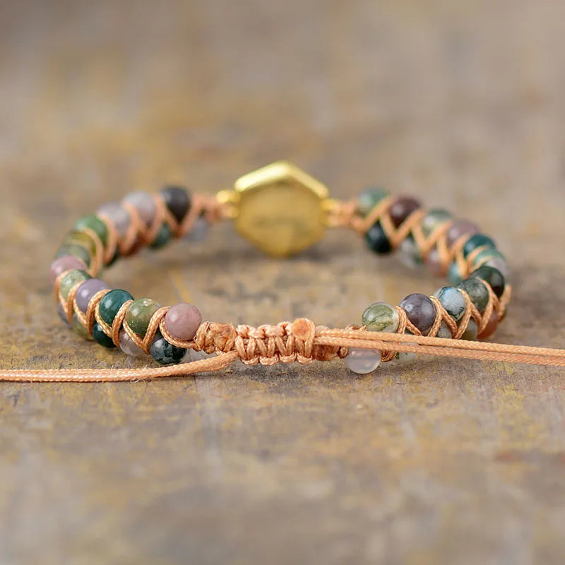 Onyx Braided Strand Bracelet – view 4