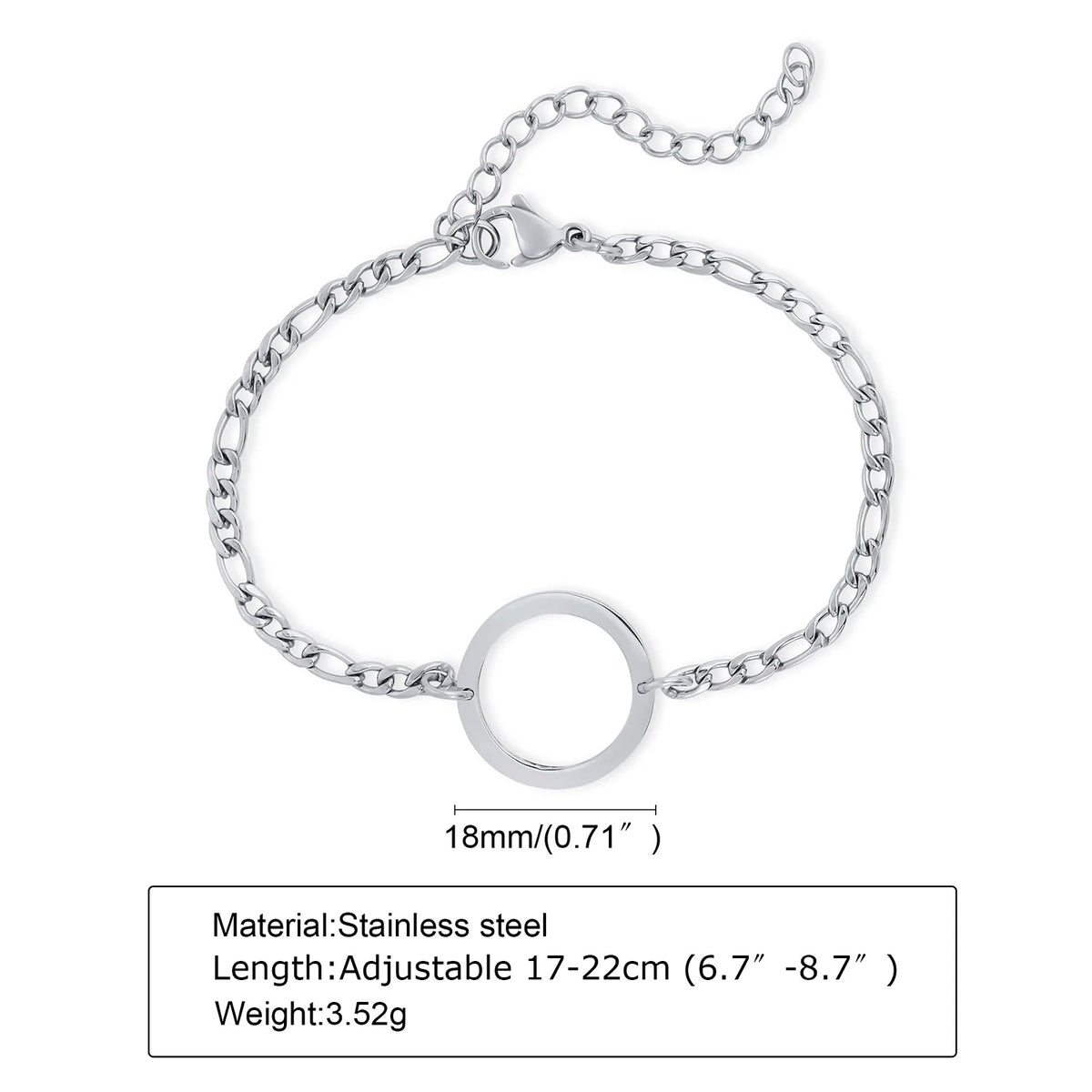 Geometric Chain Bracelet – view 8