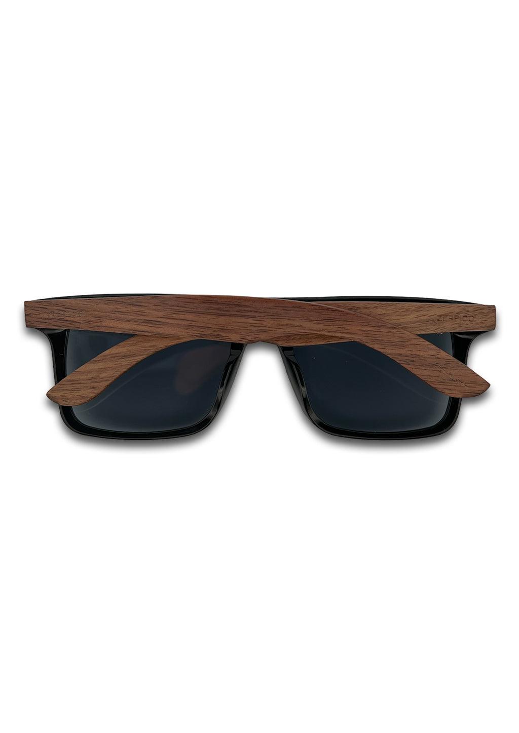 Acetate & Wood Square Sunglasses – view 7