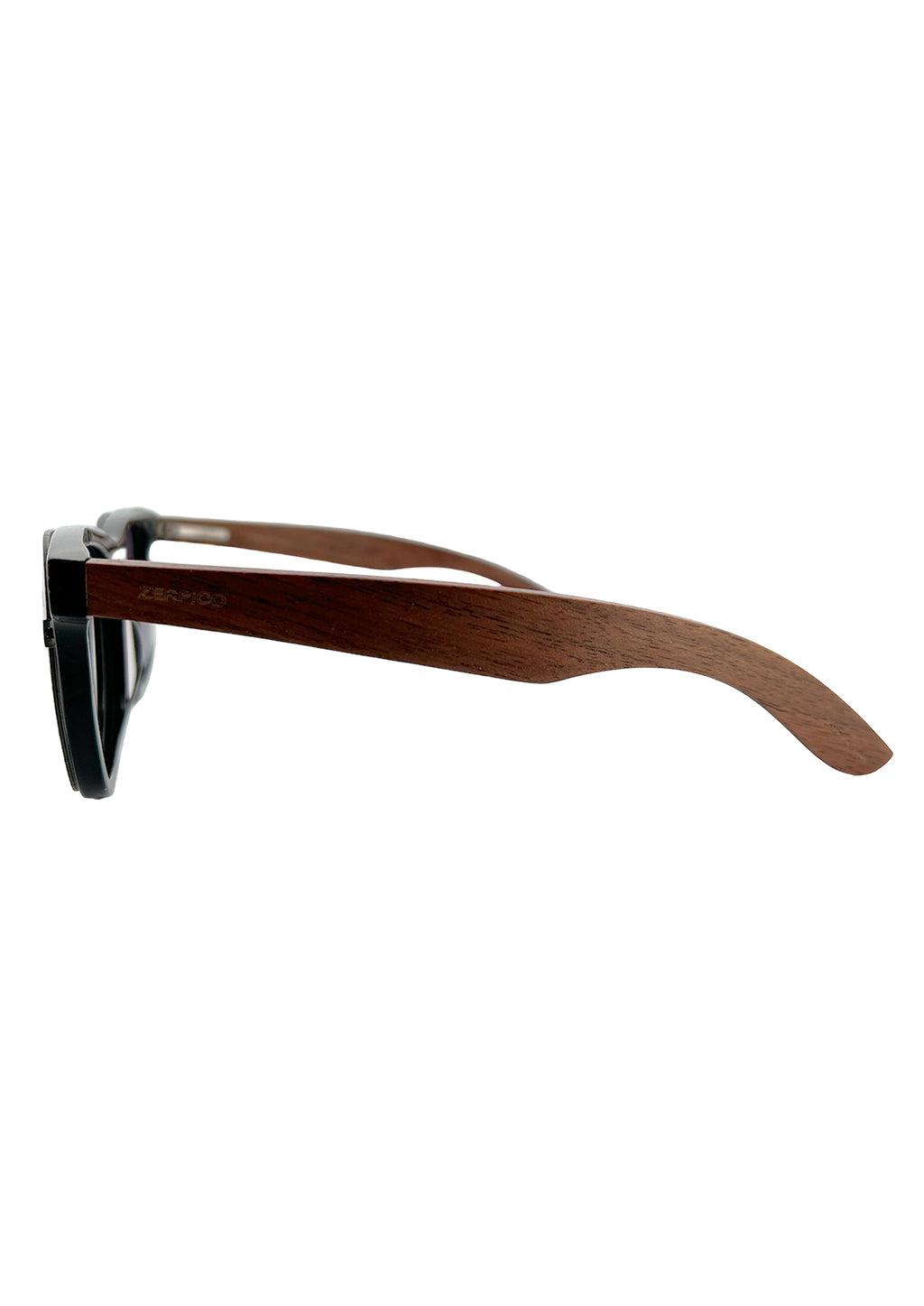 Acetate & Wood Square Sunglasses – view 4