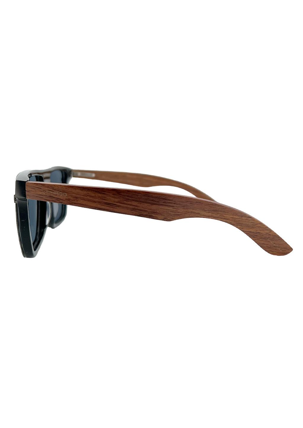 Acetate & Wood Wayfarer Sunglasses – view 5