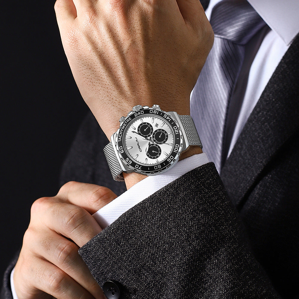 Quartz Three-Subdial Sports Watch with 24-Hour Indicator – view 5