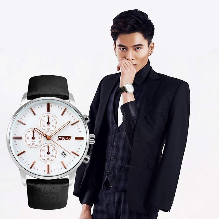 Quartz Date Watch, 42mm