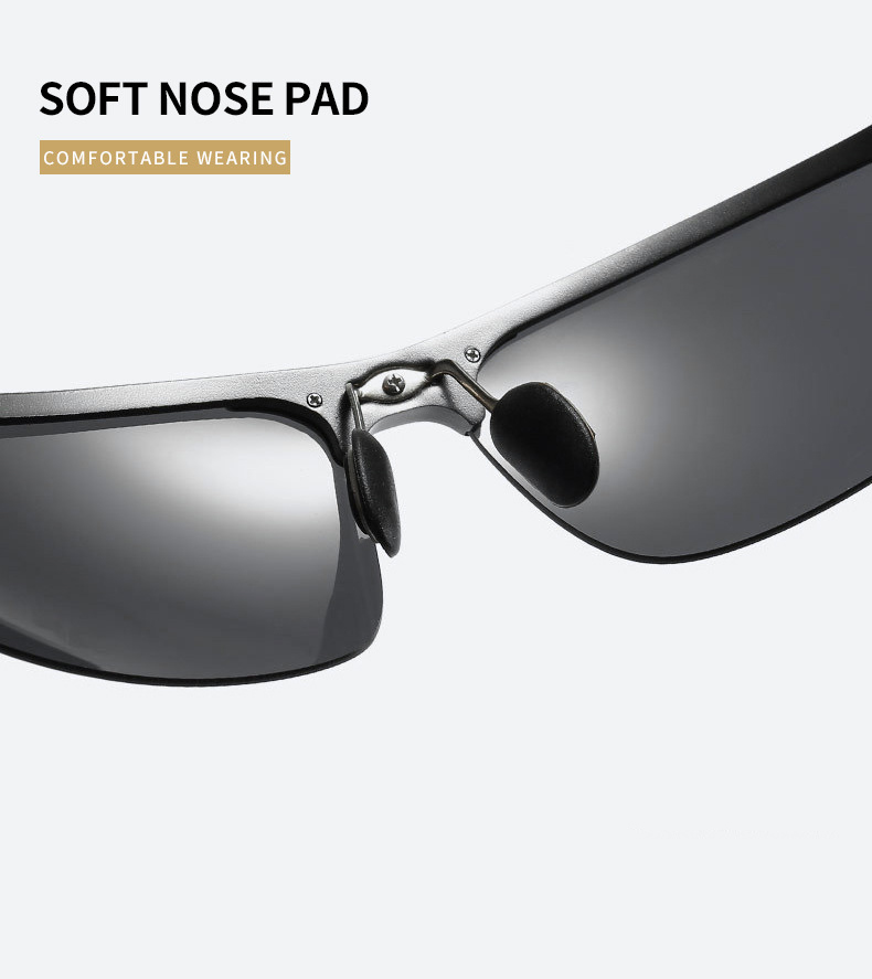 Polarized Semi-Rimless Sunglasses – view 5