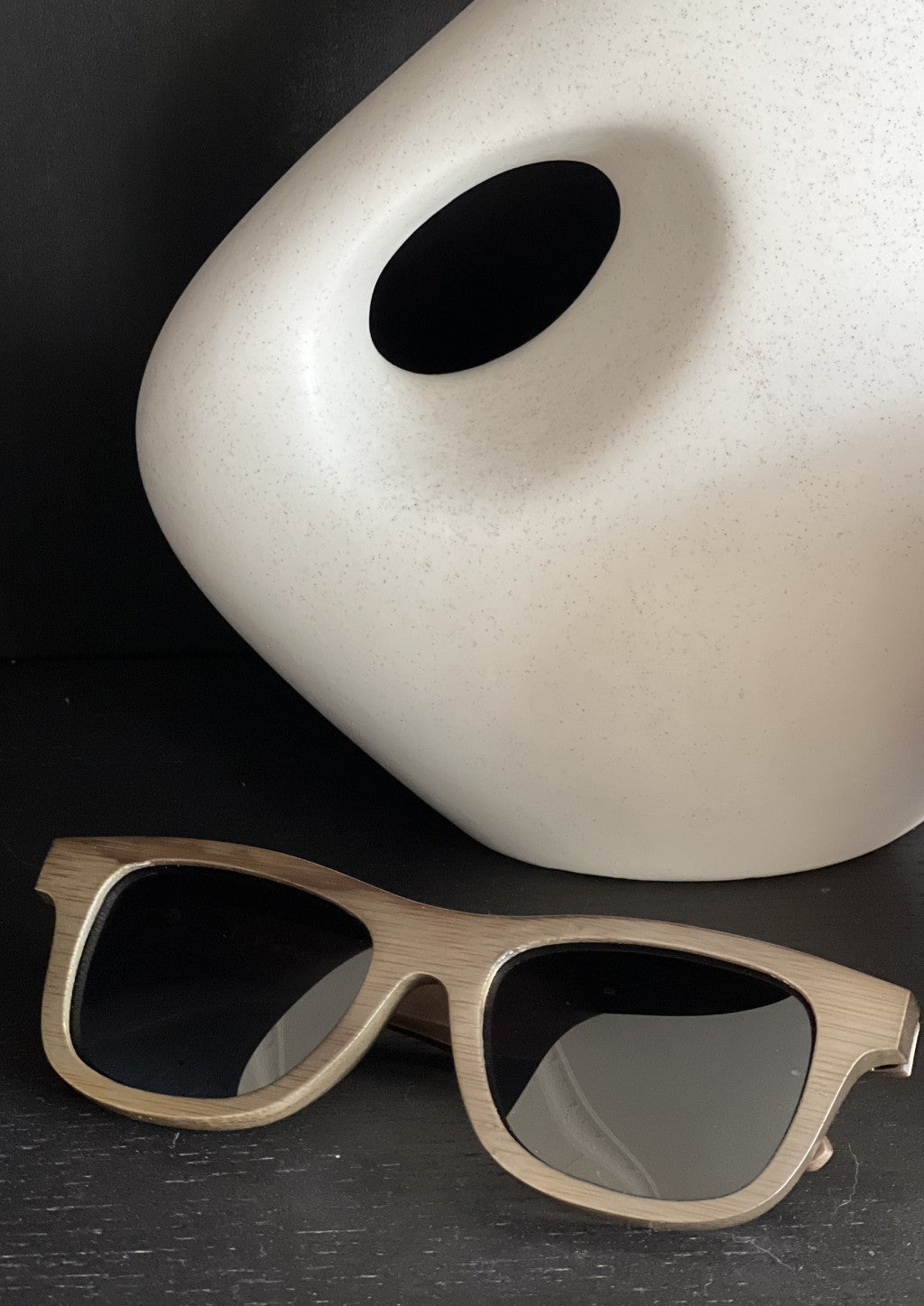 Bamboo Wayfarer Sunglasses – Multicolor – view 3