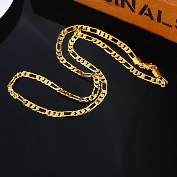 Figaro Link Chain Necklace